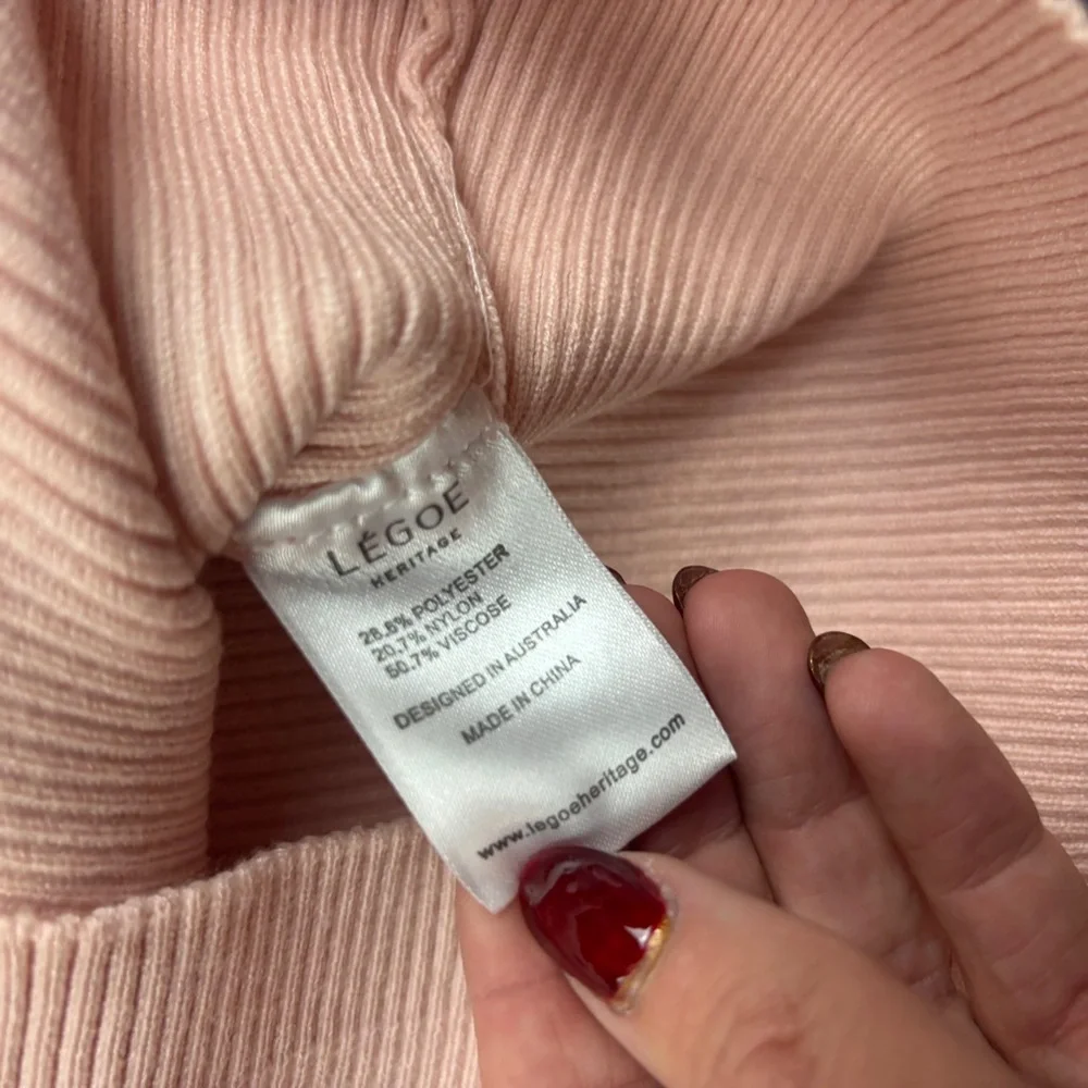 LEGOE HERITAGE Women’s Coastline Knit Dress II light Pink Peony size: 0 - Small - Picture 13 of 13